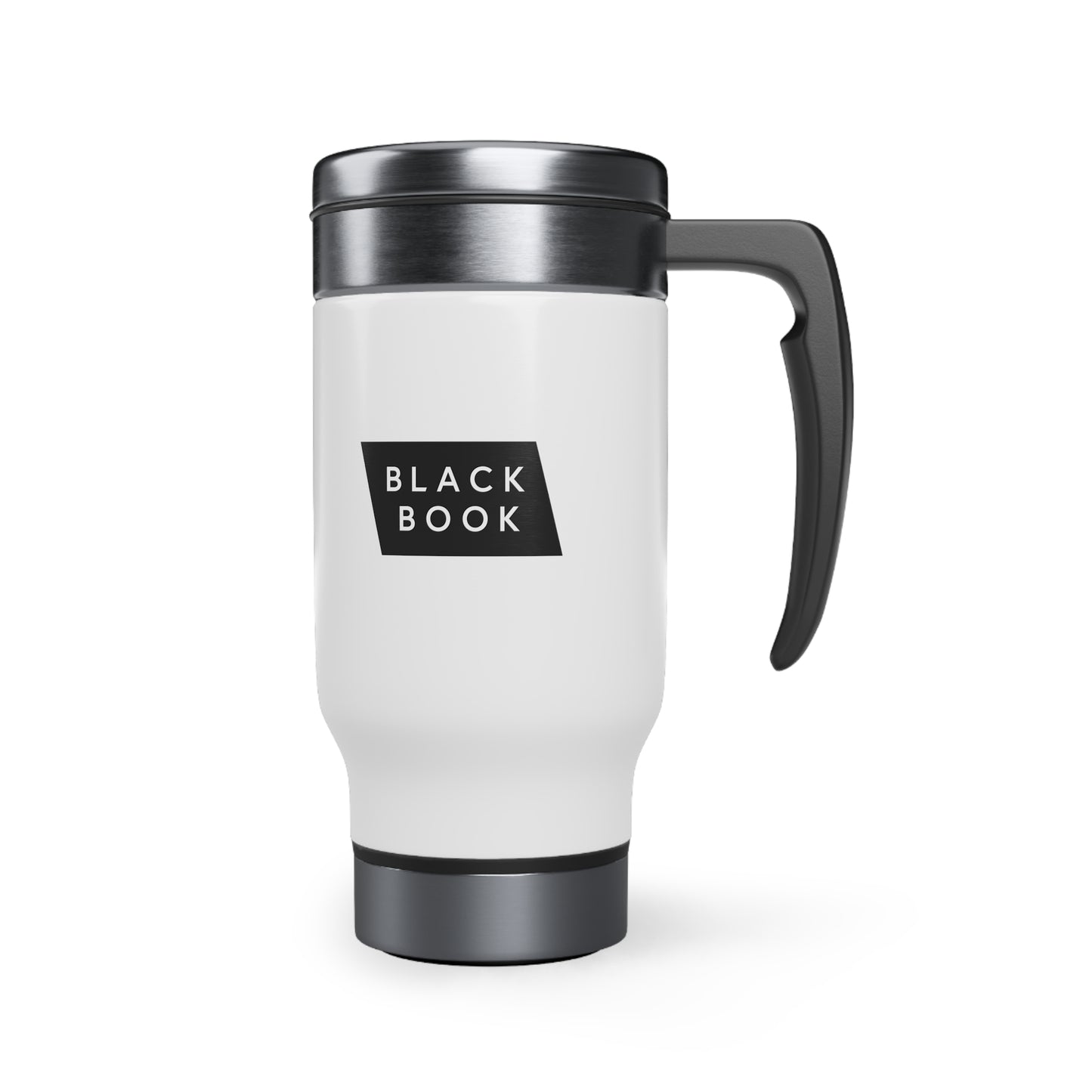 Stainless Steel Travel Mug with Handle, 14oz